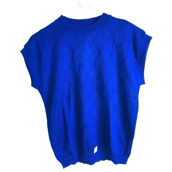 Vintage Cuddle Knit Sweater Vest - Picture 1 of 9